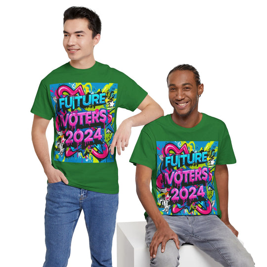 Vote 2024 Bold Typography T-Shirt - Creative Canvas Corner