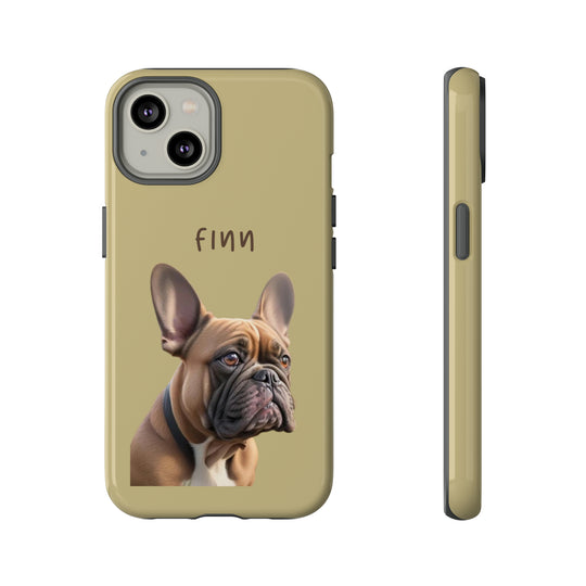 French Bulldog Custom Pet Phone Case with Photo and Name - Dog Lover's Gift - Creative Canvas Corner