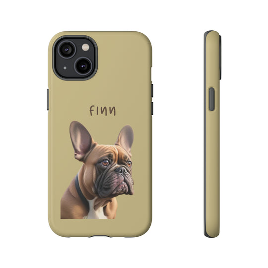 French Bulldog Custom Pet Phone Case with Photo and Name - Dog Lover's Gift - Creative Canvas Corner