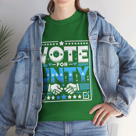 Inspirational Voter Tee - Be the Change - Creative Canvas Corner