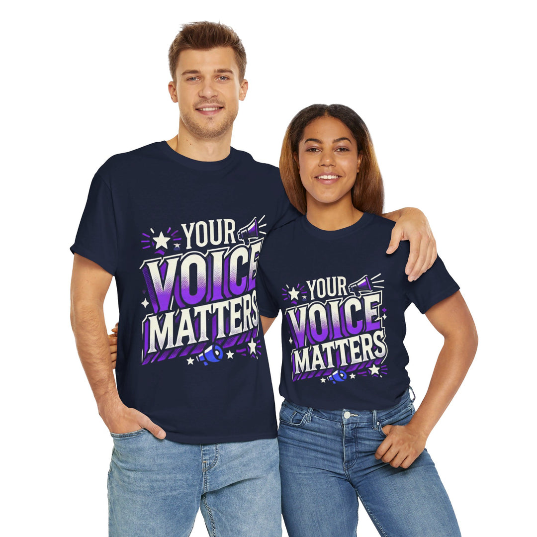 Bold Voter Tee - Stand Out and Vote - Creative Canvas Corner