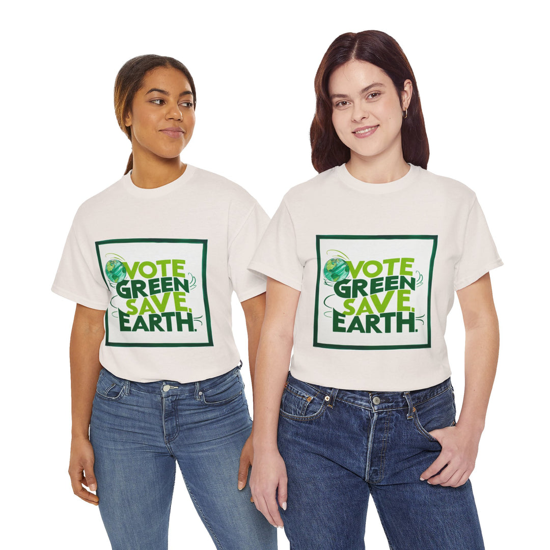 🗳️ Vote for the Planet: Eco-Friendly Election T-Shirt 🌍 - Creative Canvas Corner