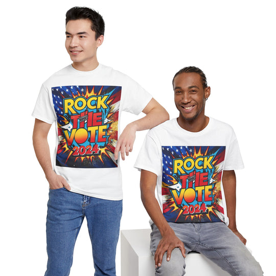 🌌 Starry Night Rock the Vote 2024 T-Shirt - Creative Canvas Corner