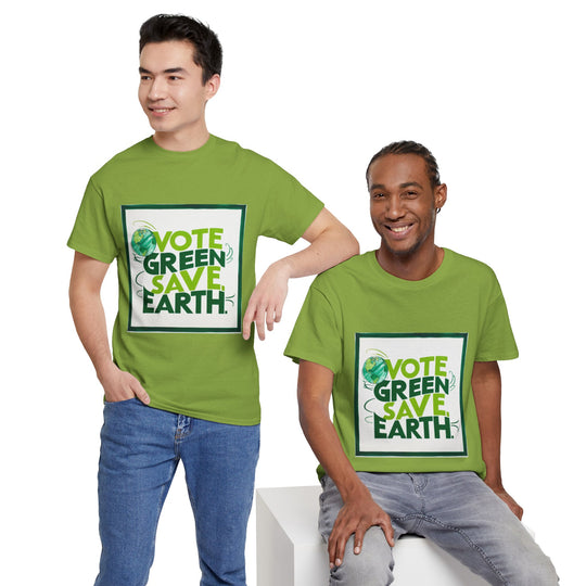 🗳️ Vote for the Planet: Eco-Friendly Election T-Shirt 🌍 - Creative Canvas Corner