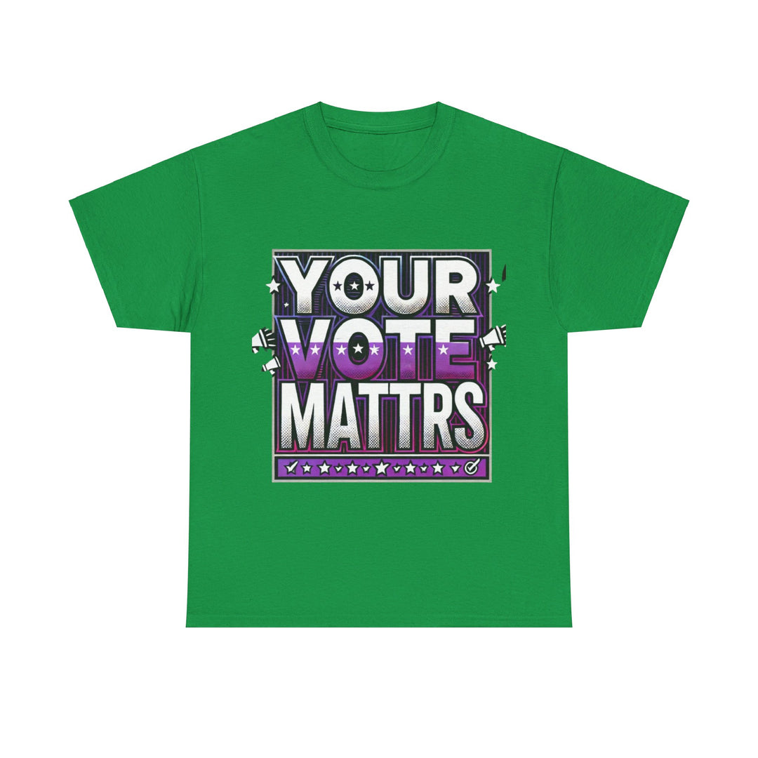 Women's Voter Tee - Your Voice Matters - Creative Canvas Corner