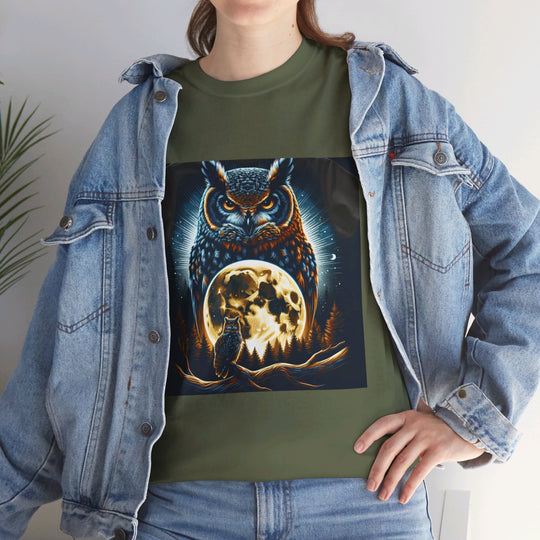 Nocturnal Owl Halloween T-Shirt