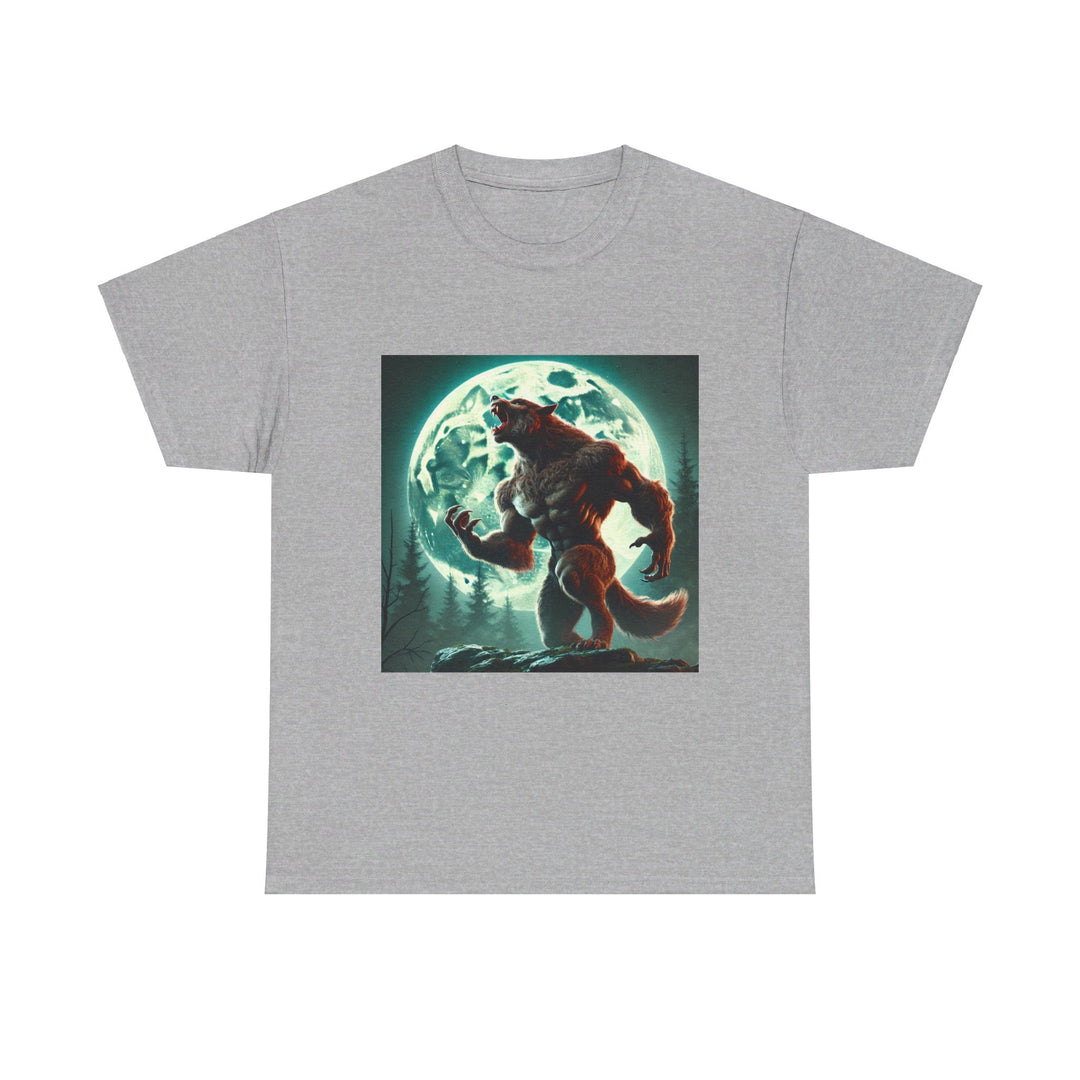 Full Moon Werewolf Halloween T-Shirt