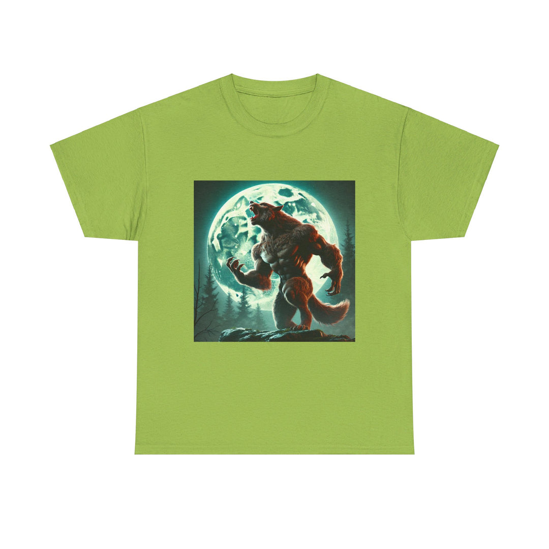 Full Moon Werewolf Halloween T-Shirt