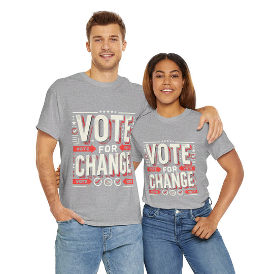 Eco-Friendly Voter T-Shirt - Green Vote - Creative Canvas Corner