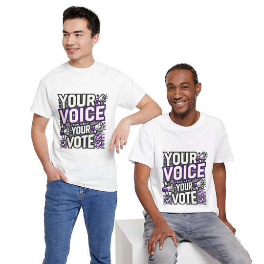 Rock the Vote T-Shirt - Make Your Voice Heard! - Creative Canvas Corner