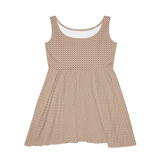 Rhythmic Pulse Skater Dress