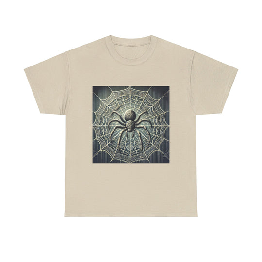 Spooky Spider Web Halloween T-Shirt