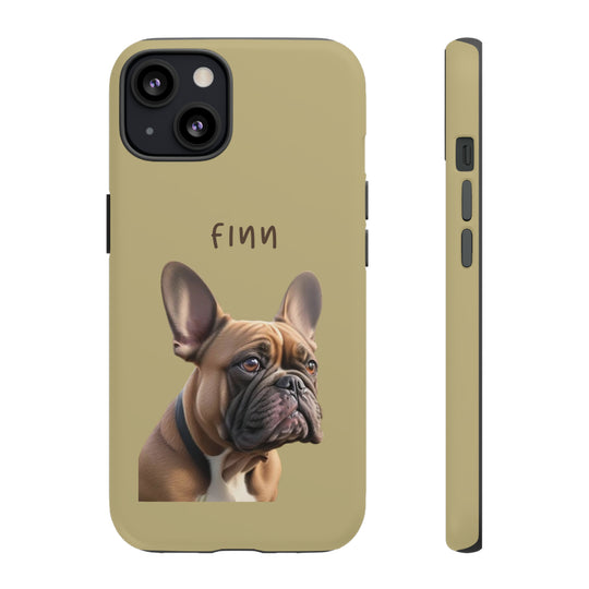 French Bulldog Custom Pet Phone Case with Photo and Name - Dog Lover's Gift - Creative Canvas Corner