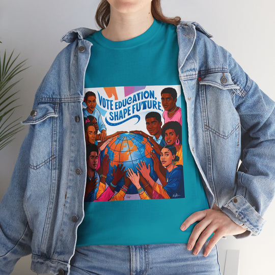 🗳️ Vote for Our Future: Education Matters T-Shirt 📚 - Creative Canvas Corner