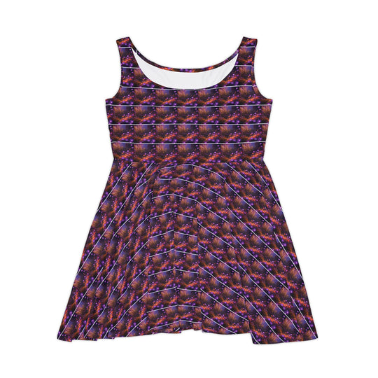 Secret Garden Glow Women Skater Dress