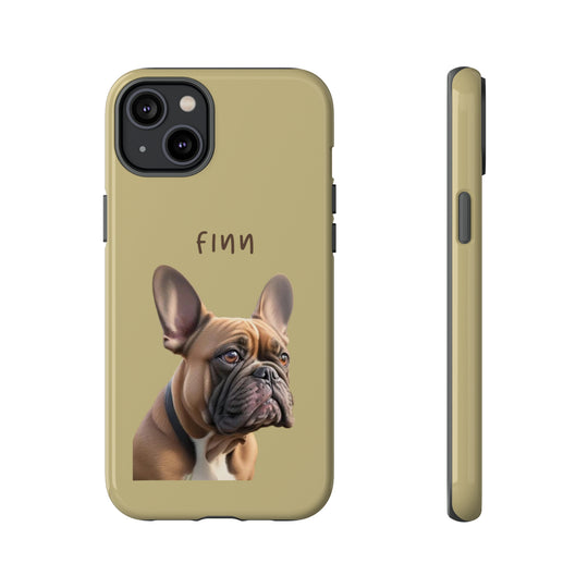 French Bulldog Custom Pet Phone Case with Photo and Name - Dog Lover's Gift - Creative Canvas Corner