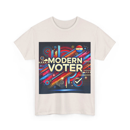 Modern Voter Tee - Fresh and Stylish - Creative Canvas Corner