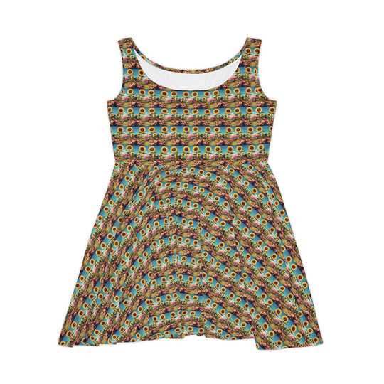 Garden of Courage Women Skater Dress