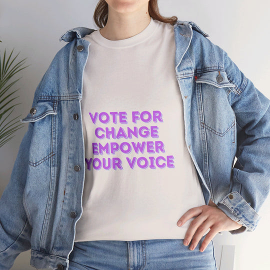 Vote for Change T-Shirt - Empower Your Voice