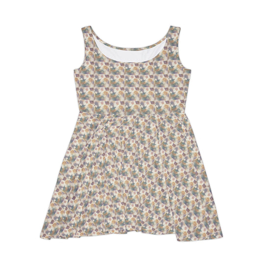 Ink Mirage Vibe Women Skater Dress