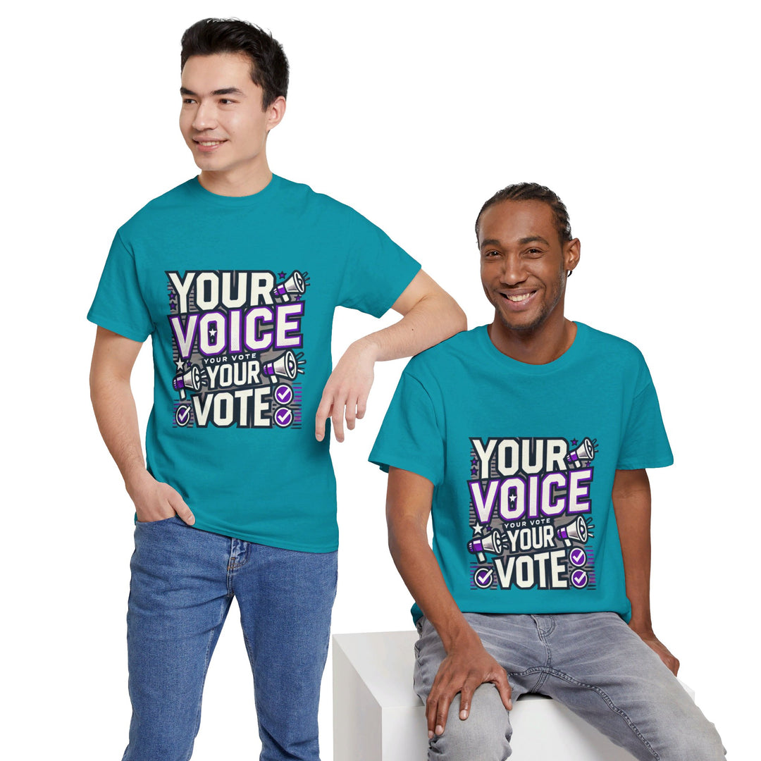 Rock the Vote T-Shirt - Make Your Voice Heard! - Creative Canvas Corner