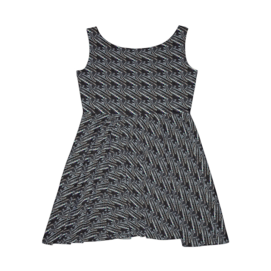 Futuristic Alloy Vibe Women Skater Dress