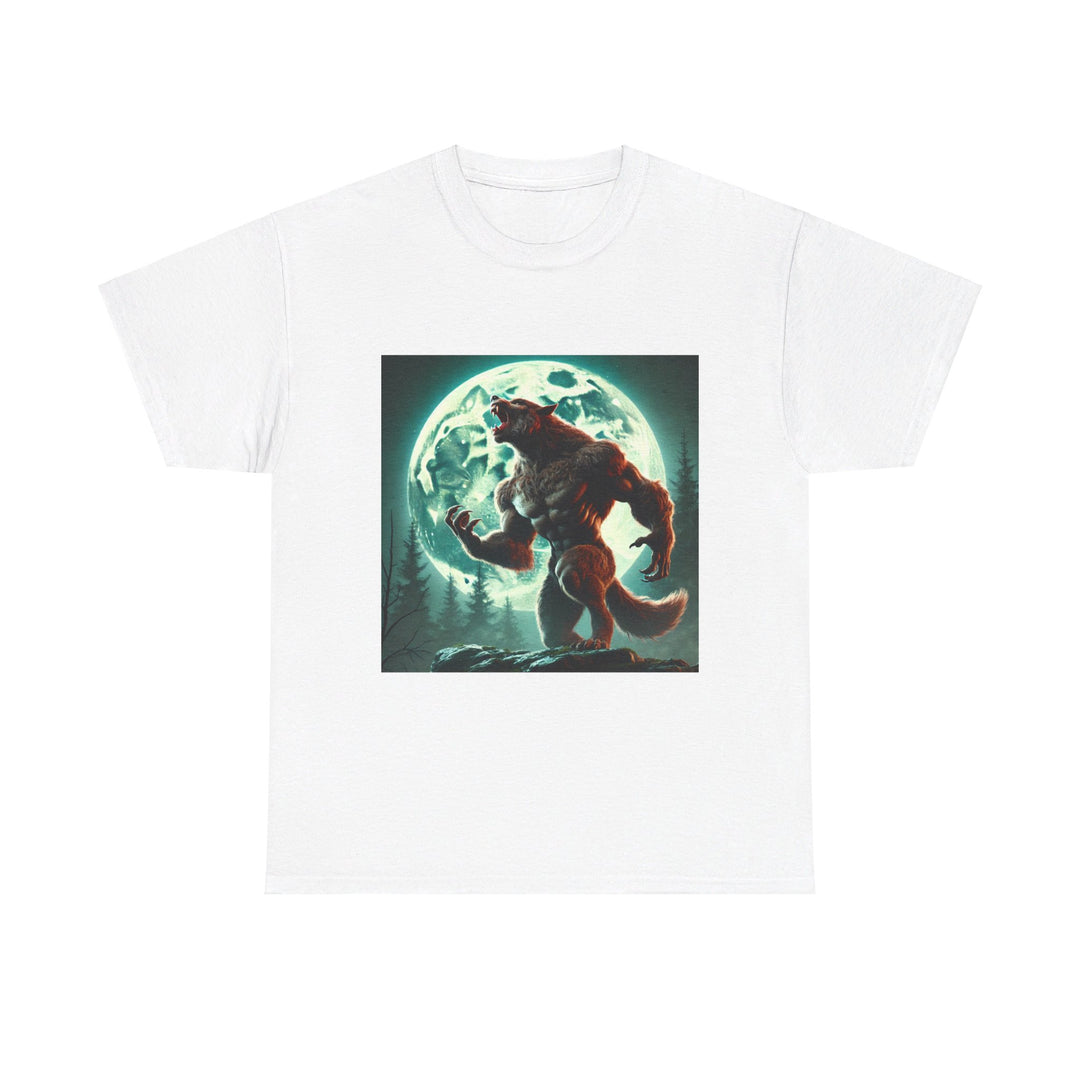 Full Moon Werewolf Halloween T-Shirt