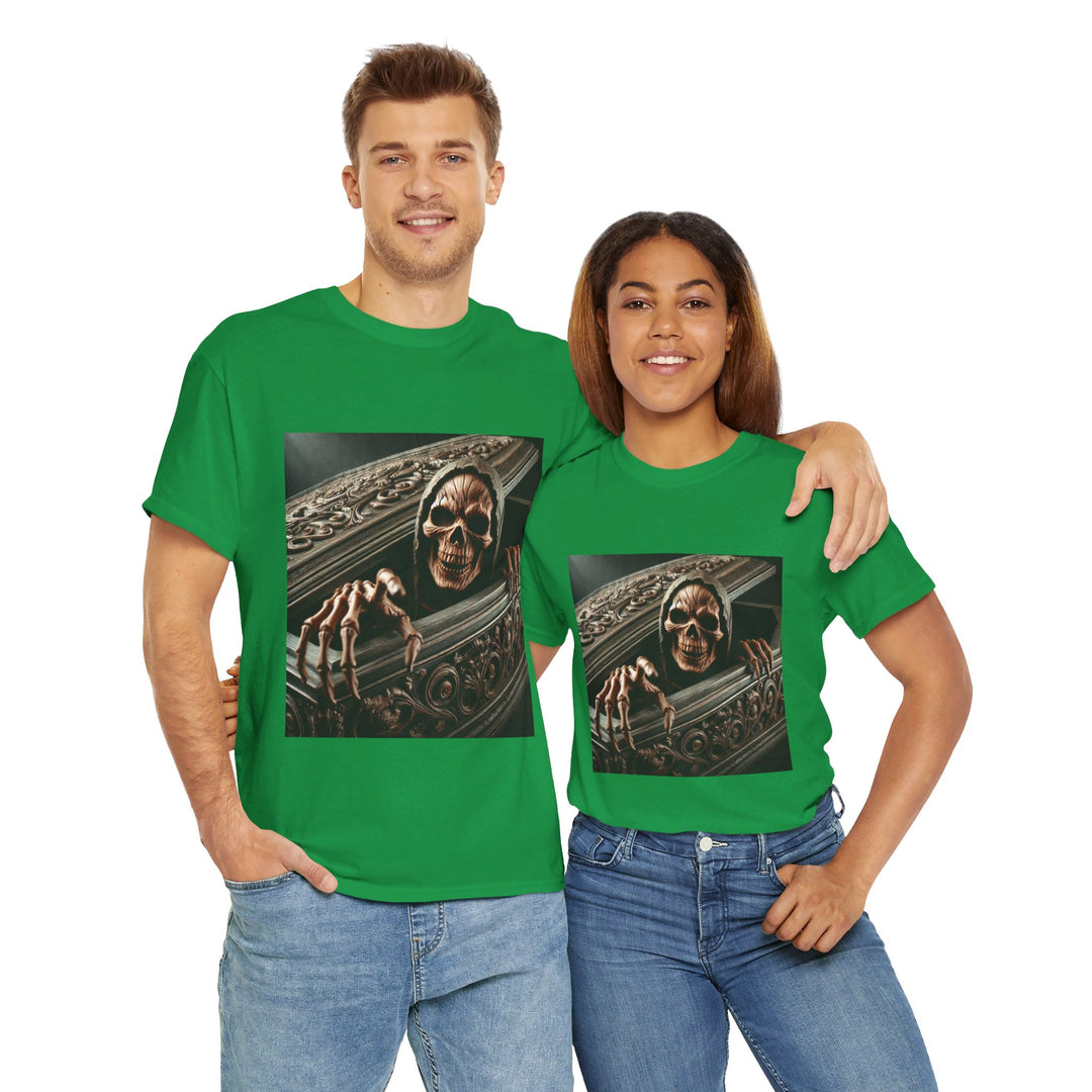 Creepy Coffin Halloween T-Shirt