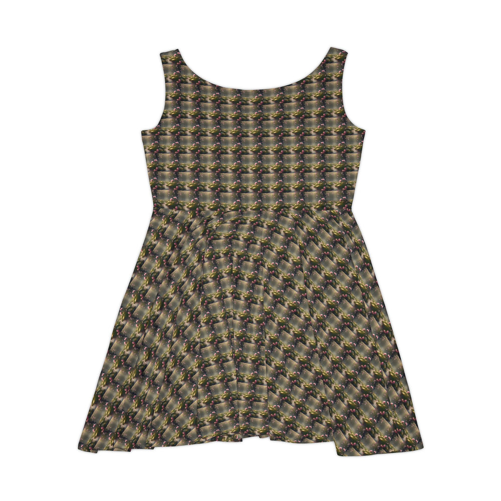 Blossom Pathway Women Skater Dress - Creative Canvas Corner