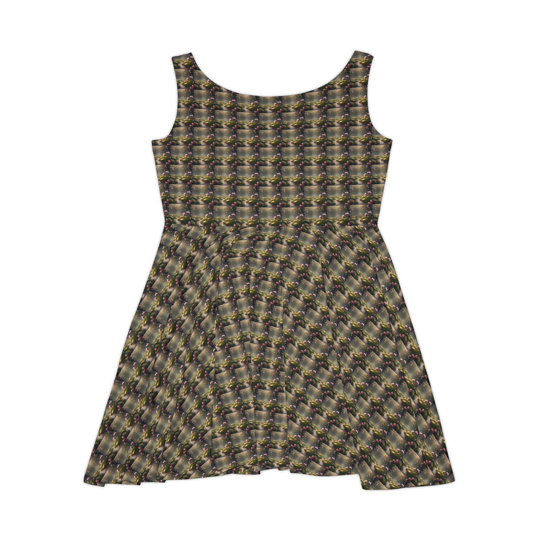 Blossom Pathway Women Skater Dress - Creative Canvas Corner