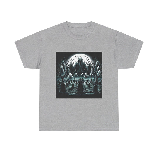 Haunted Graveyard Halloween T-Shirt