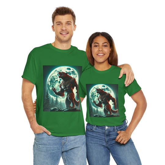 Full Moon Werewolf Halloween T-Shirt