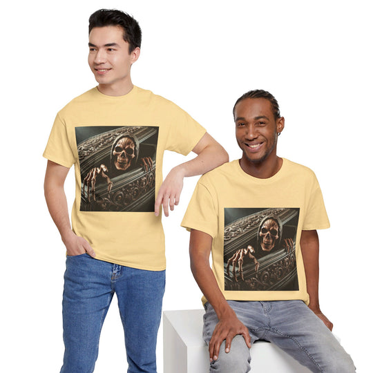 Creepy Coffin Halloween T-Shirt