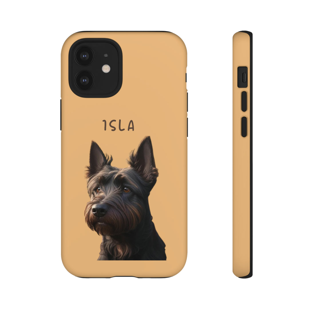 Custom Scottish Terrier Pet Phone Case with Photo and Name - Dog Lover's Gift - Creative Canvas Corner