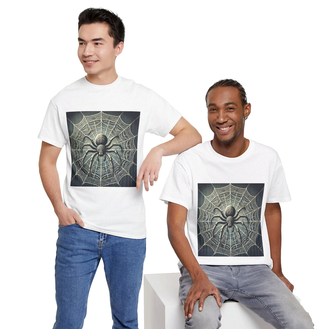 Spooky Spider Web Halloween T-Shirt