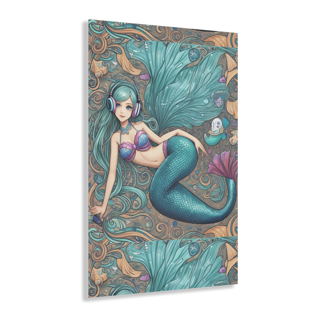 🧜‍♀️🎧 Mermaid Melodies: Serenading the Seas - Creative Canvas Corner