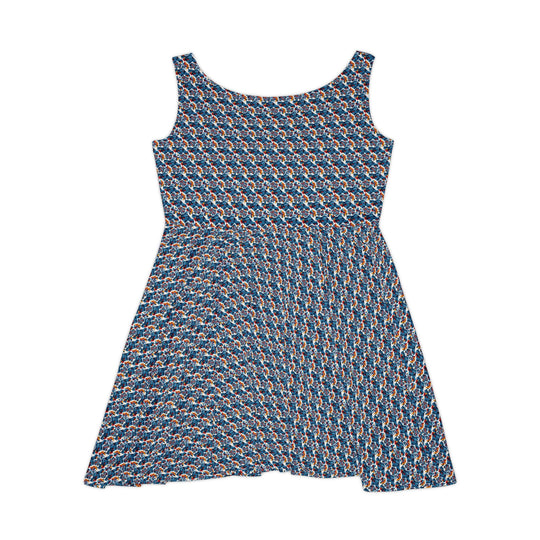 Abstract Vibe Women Skater Dress - Creative Canvas Corner