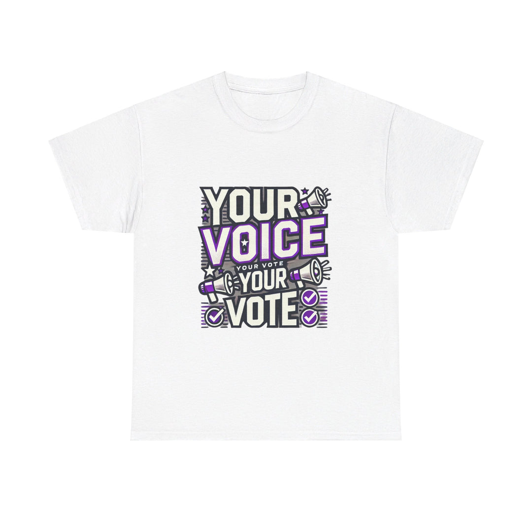 Rock the Vote T-Shirt - Make Your Voice Heard! - Creative Canvas Corner