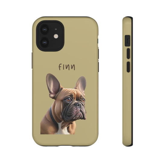 French Bulldog Custom Pet Phone Case with Photo and Name - Dog Lover's Gift - Creative Canvas Corner