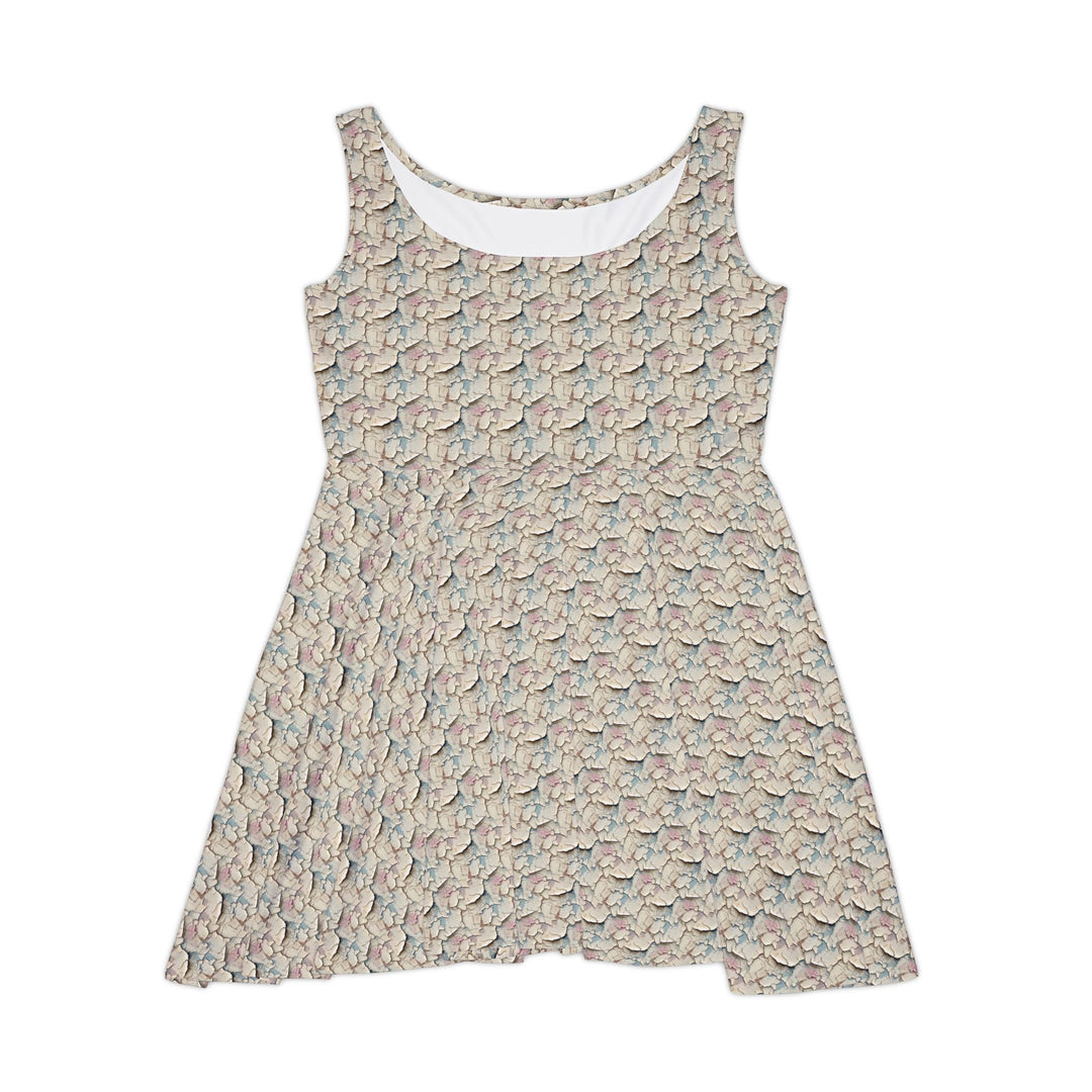 Cracked Paint Vibe Women Skater Dress - Creative Canvas Corner
