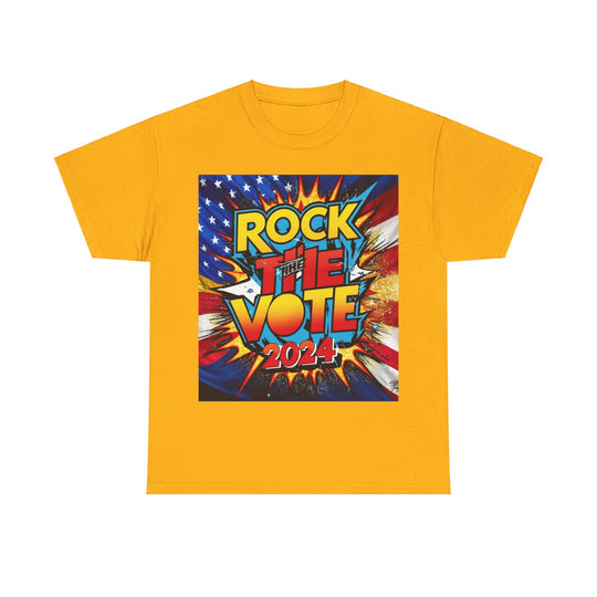 🌌 Starry Night Rock the Vote 2024 T-Shirt - Creative Canvas Corner