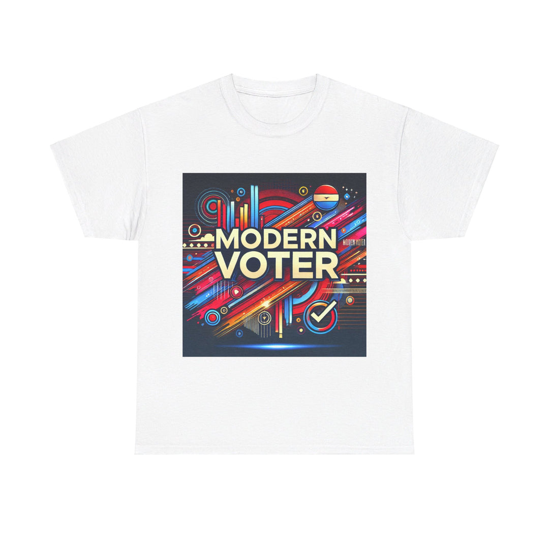 Modern Voter Tee - Fresh and Stylish - Creative Canvas Corner