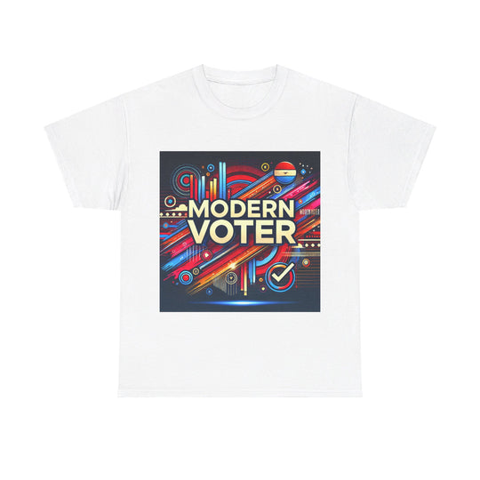 Modern Voter Tee - Fresh and Stylish - Creative Canvas Corner