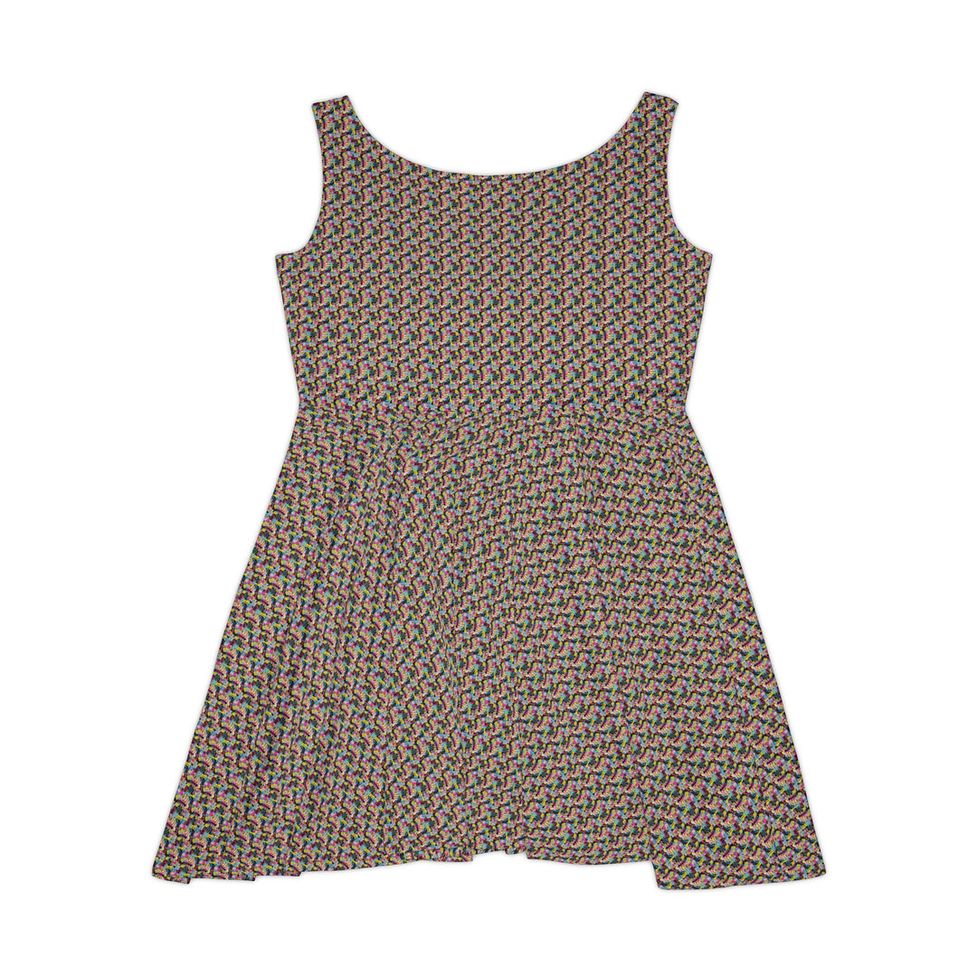 Y2K Vibe Women Skater Dress