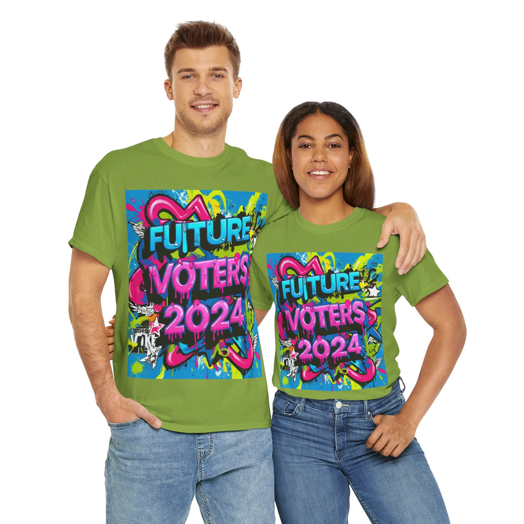 Vote 2024 Bold Typography T-Shirt - Creative Canvas Corner