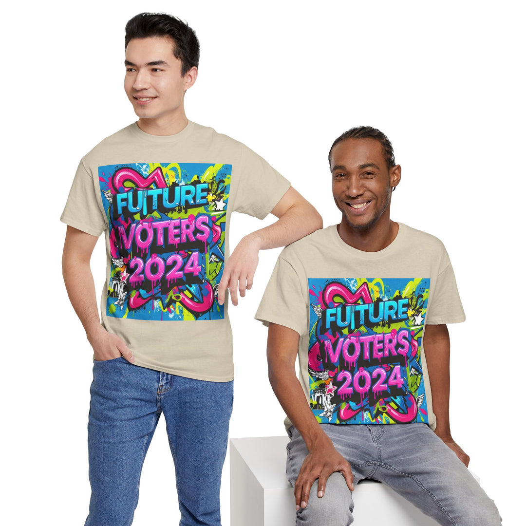 Vote 2024 Bold Typography T-Shirt - Creative Canvas Corner