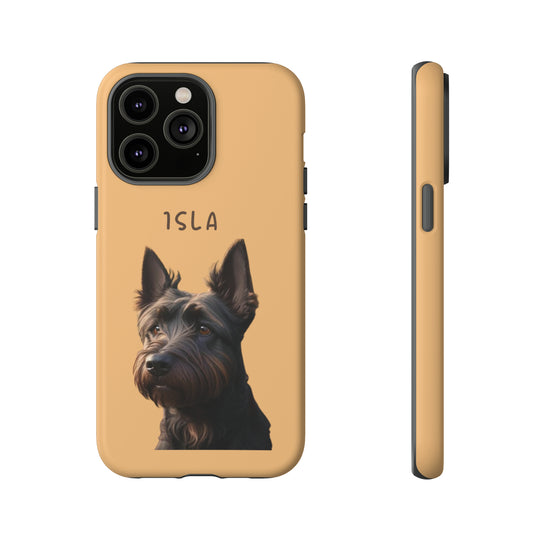 Custom Scottish Terrier Pet Phone Case with Photo and Name - Dog Lover's Gift - Creative Canvas Corner