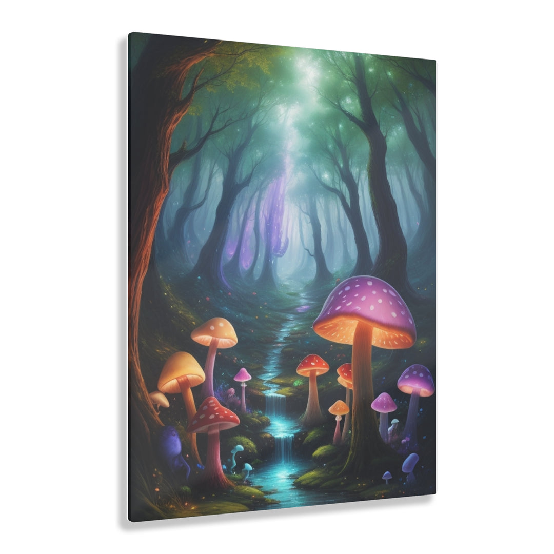 🌲🧚‍♀️ Enchanted Forest: Mystical Creatures & Glowing Mushrooms in Ultra HD 8K ✨ - Creative Canvas Corner