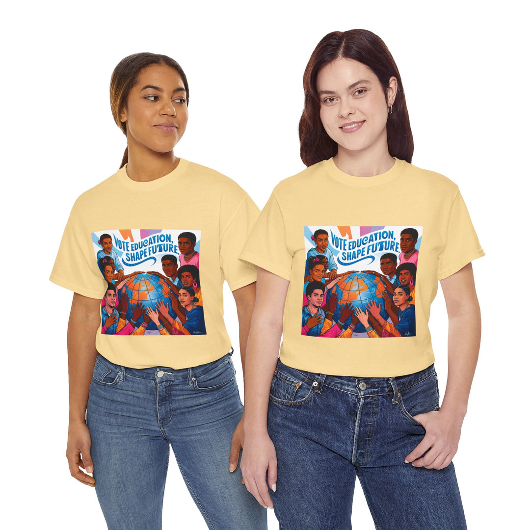 🗳️ Vote for Our Future: Education Matters T-Shirt 📚 - Creative Canvas Corner