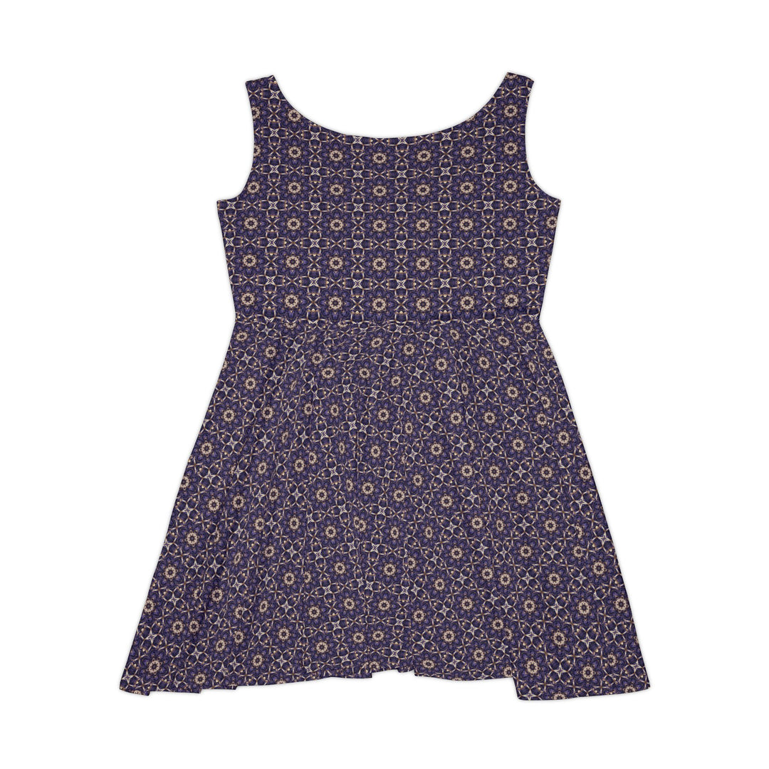 Geometric Mandala Skater Dress